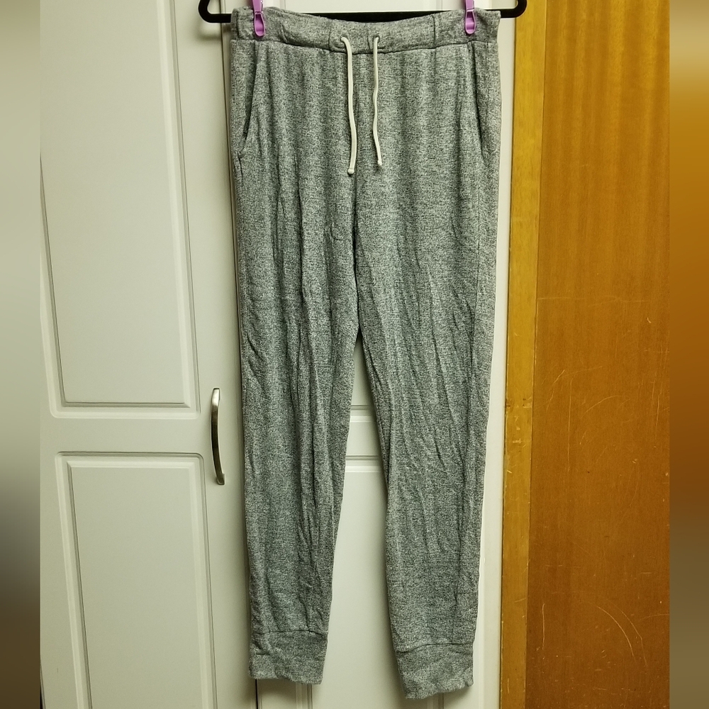 👙💫Aritzia Community heathered joggers with drawstring and side pockets